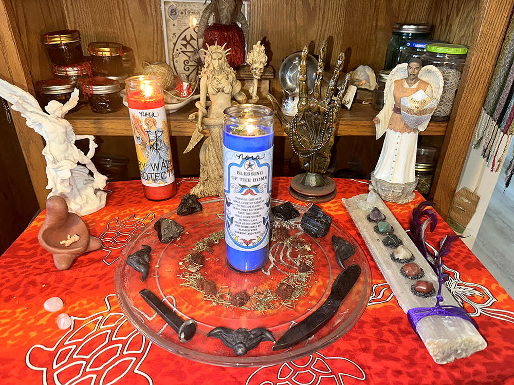 Home Purification And Blessing Ritual ritual arrangement
