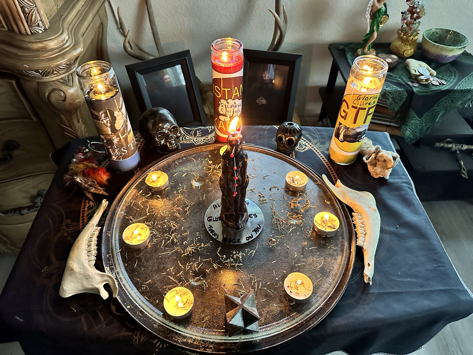 Instant Karmic Return Ritual ritual arrangement