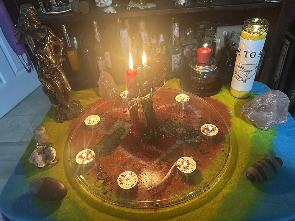 Intensive Come To Me Ritual ritual arrangement