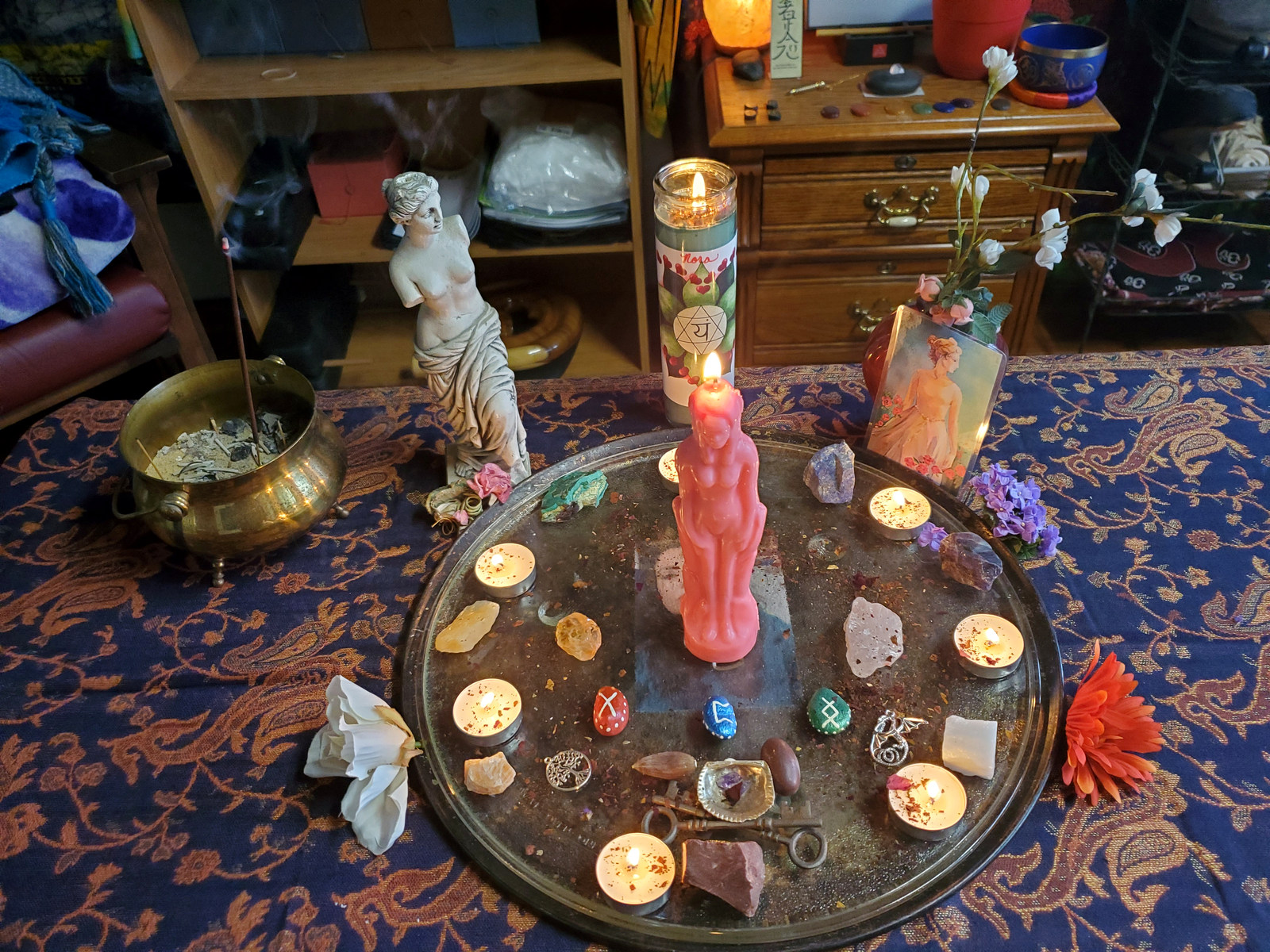 Open To Love Ritual ritual arrangement
