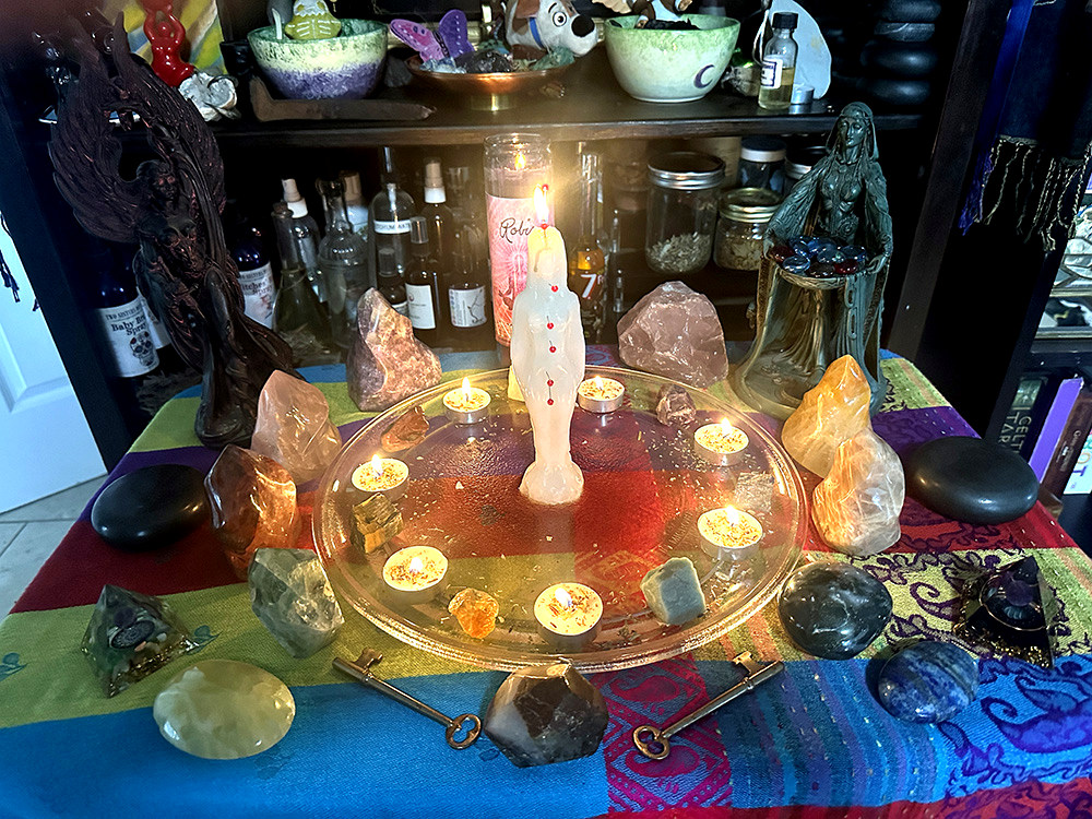 Radiant Health/Healing Ritual ritual arrangement